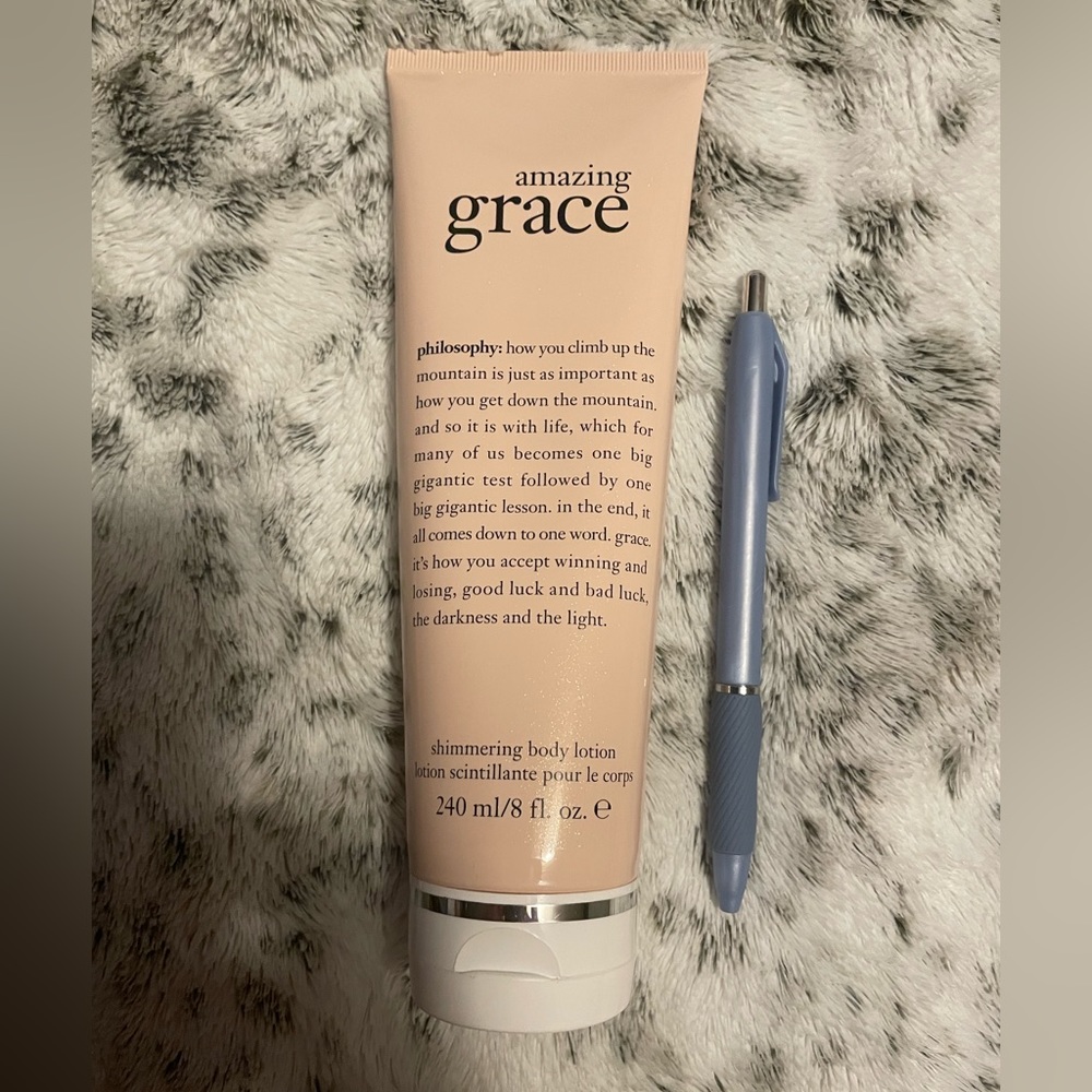 Sealed 8 Oz Amazing Grace Philosophy Lotion